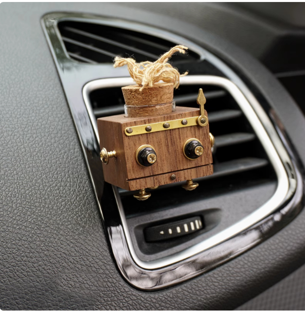 Handmade Punk Car Vent Empty Perfume Bottle - Image 5