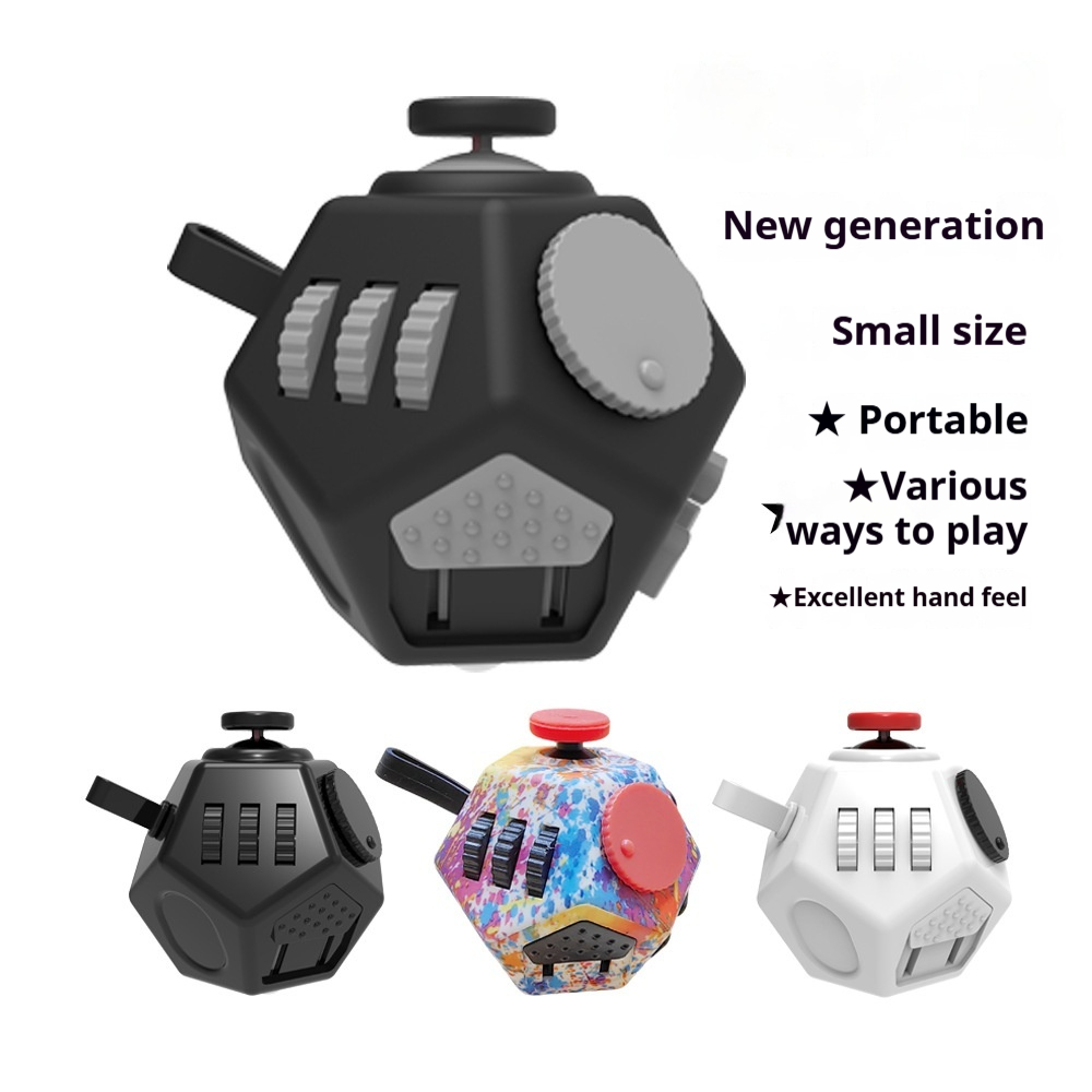 Decompress Squeezing Toy Dice