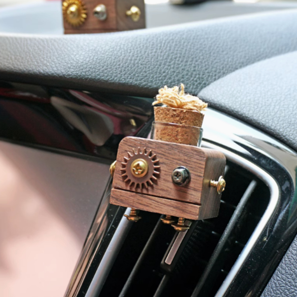 Handmade Punk Car Vent Empty Perfume Bottle - Image 4