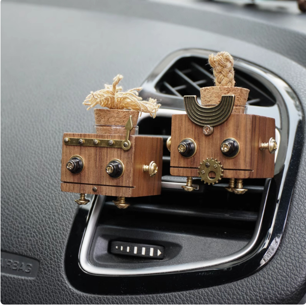 Handmade Punk Car Vent Empty Perfume Bottle