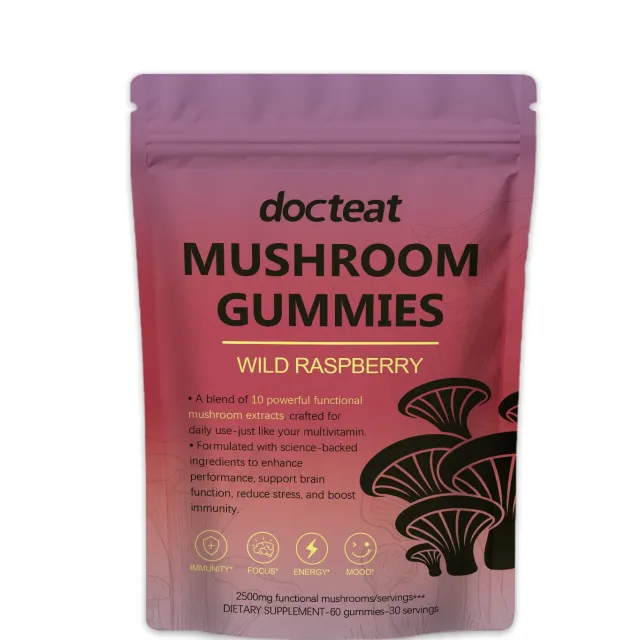 Mushroom Gummies 60 Capsules - Shop at LoveMi
