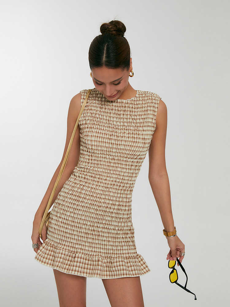 Waist Slimming Seaside Holiday Dress