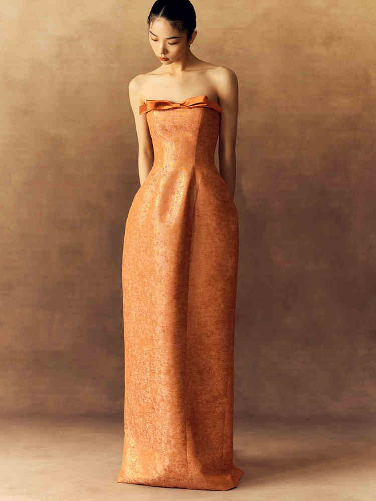 Women's Dress Bridal Cheongsam Long Dress