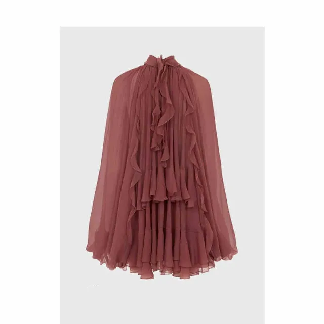 Women's Long Sleeve Three dimensional Ruffle Top - Shop at LoveMi