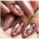 French Wear Nail Glossy Blue And Purple view 3