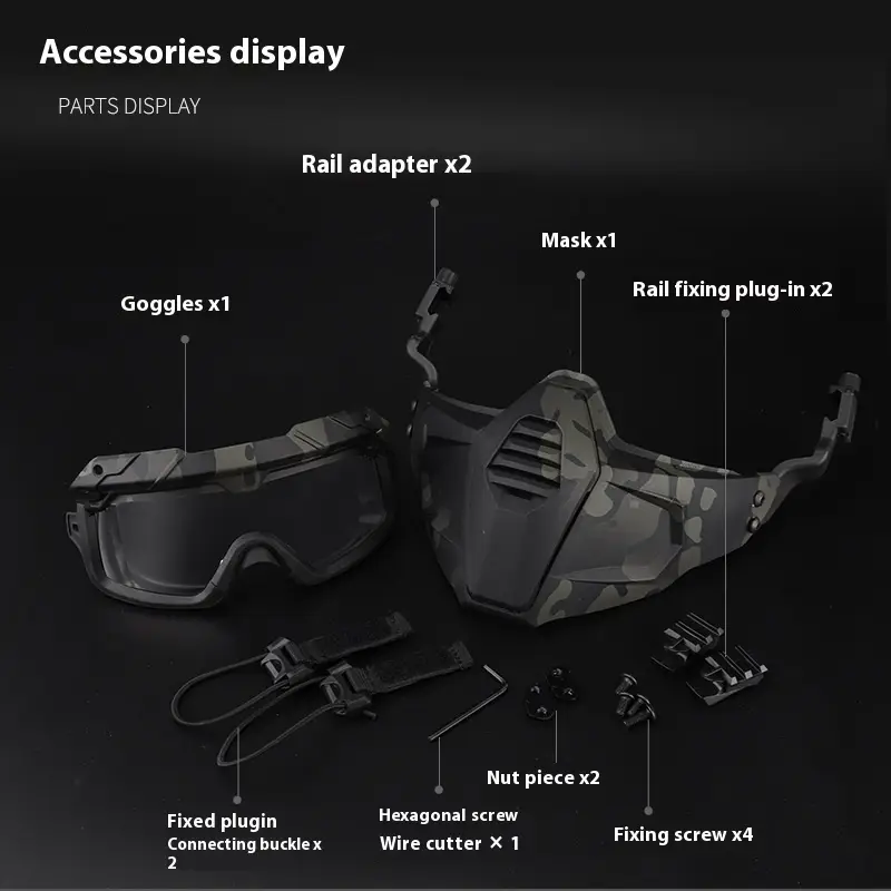 Multi-dimensional Split Tactical Combination Suit Film And Television Props Outdoor Equipment