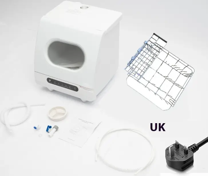 Desktop Dishwasher Household Installation-free Automatic Intelligent Disinfection And Drying