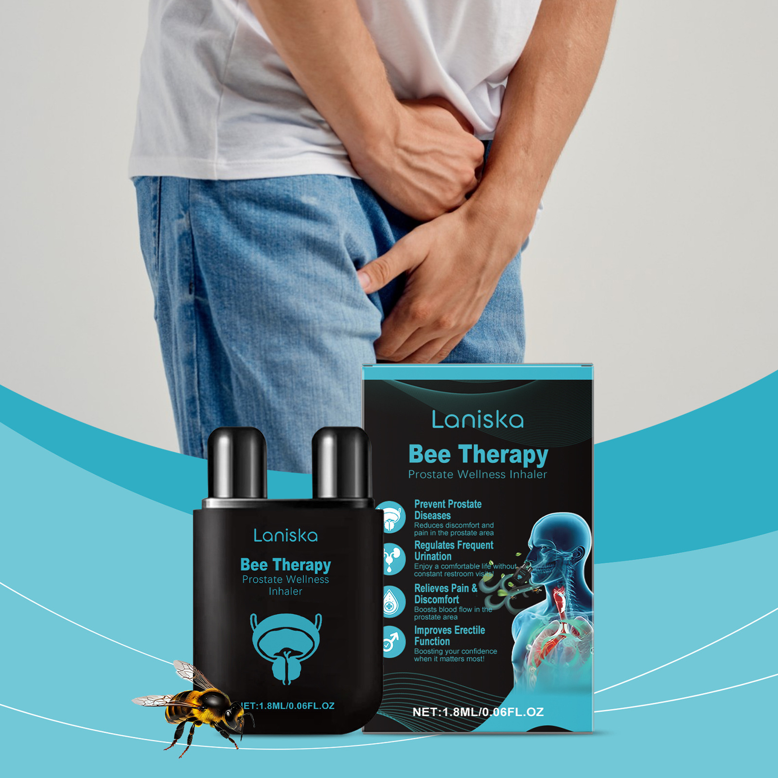 Improve Male Vitality Relieve Discomfort Body Improve Nasal Aspirator