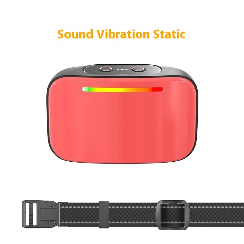 Automatic Voice Control Bark Stopper - Red