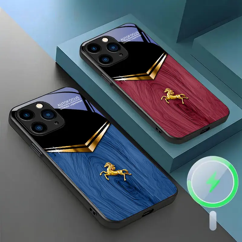 Phone Case Magnetic Glass Advanced Win Instant
