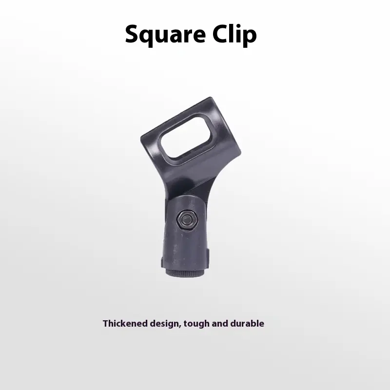 Microphone Clip With Knob Spring U-clip