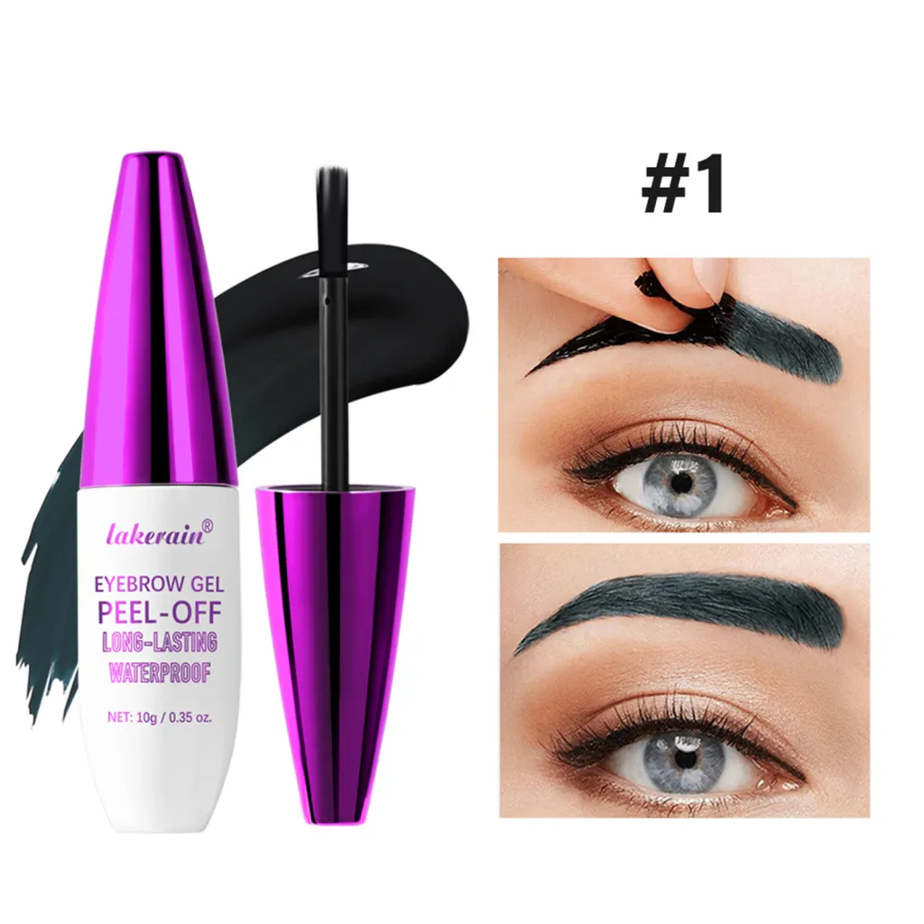 Waterproof And Sweat-proof Easy To Color Tear And Pull Eyebrow Cream - 10G