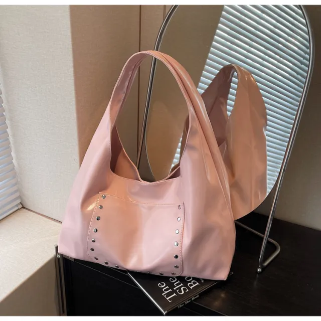 Simple Personality Fashion Handbags Shoulder Crossbody Bag Pink - Shop at LoveMi