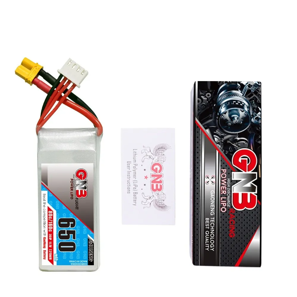 High Energy GNB 650mAh 3s 111v 80C