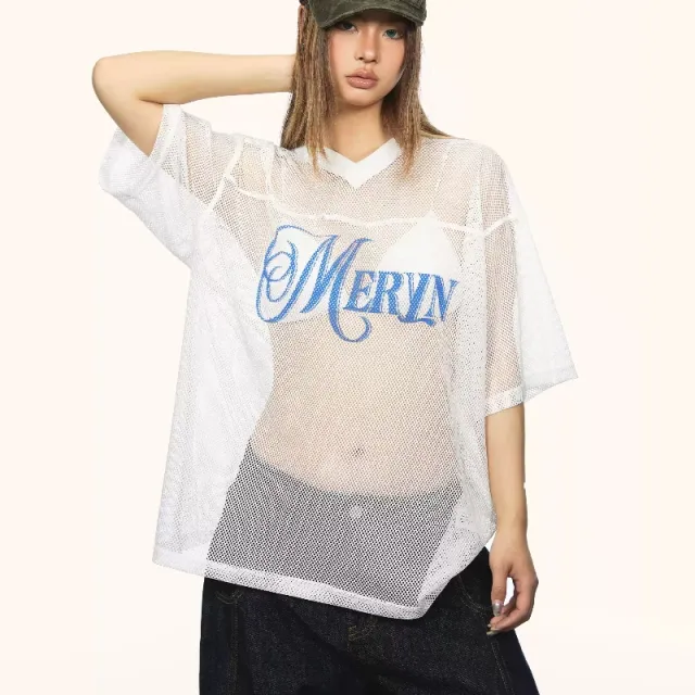 Hollow Design Sense Loose Casual Top White - Shop at LoveMi