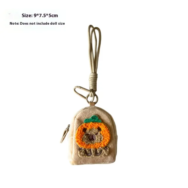 Kappabala Plush Coin Purse Children's Cute Schoolbag Pendant Storage Bag Kappabala D - Shop at LoveMi