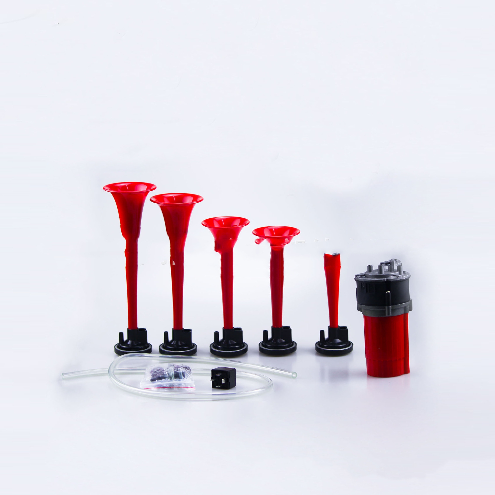 TZ-329 Music Electric Air Horn 5 Tube Musichorn Car Pull