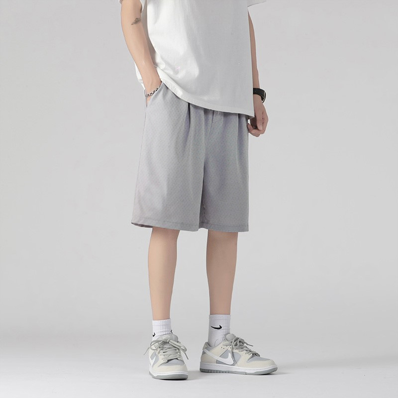 Men's Loose Casual Ice Silk Quick-drying Shorts