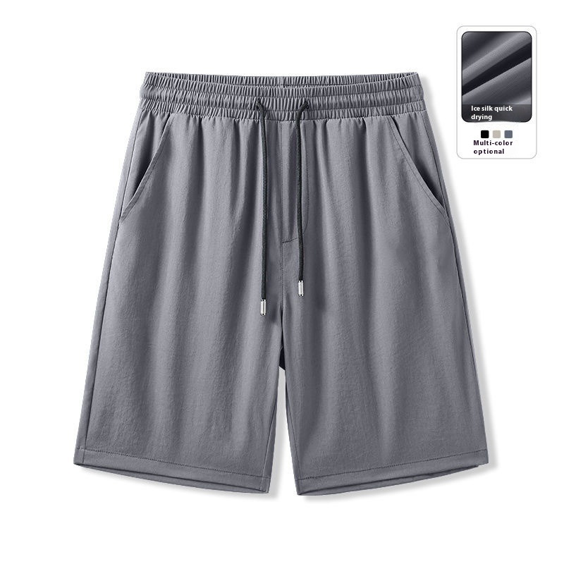 Summer Five Elastic Thin Men's Sports Pirate Shorts