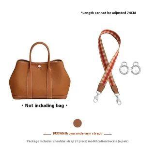 Ingenious Handmade Workshop Tote Bag Shoulder Strap - Brown