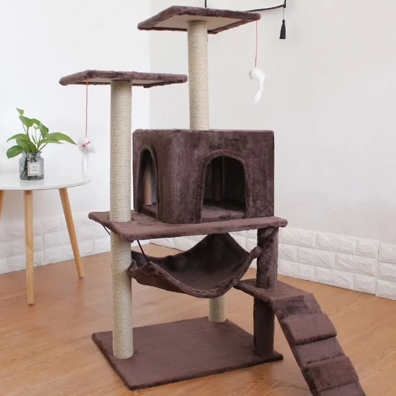 Cat Climbing Frame Scratching Post Sword Tree Toy