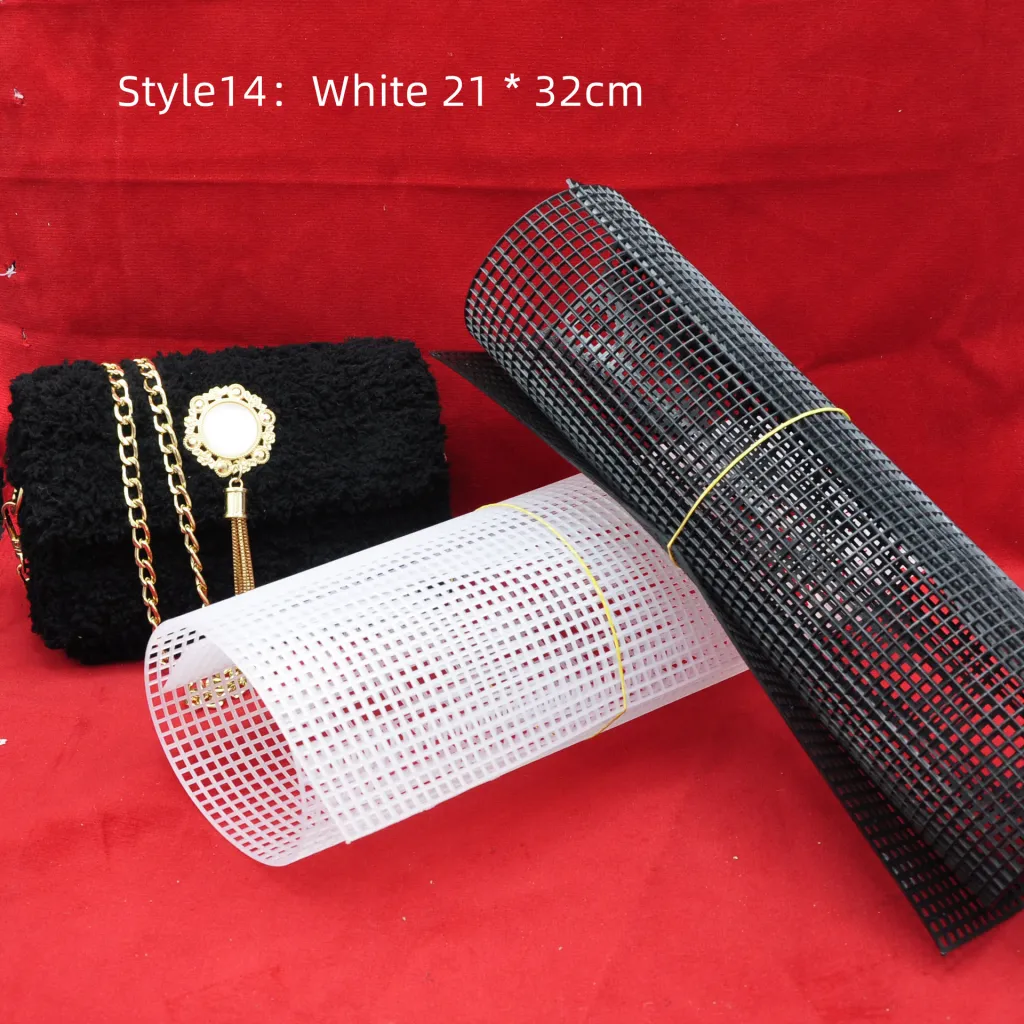 Cloth Woven Knitting Bag Plastic Gridding Mesh Plate 4mm Mesh Plate Mesh Meihong Craft - Style14