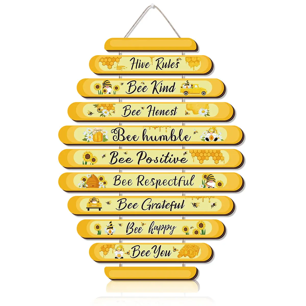 Children Are Encouraged To Print Honeycomb Wooden Pendants As An Introduction