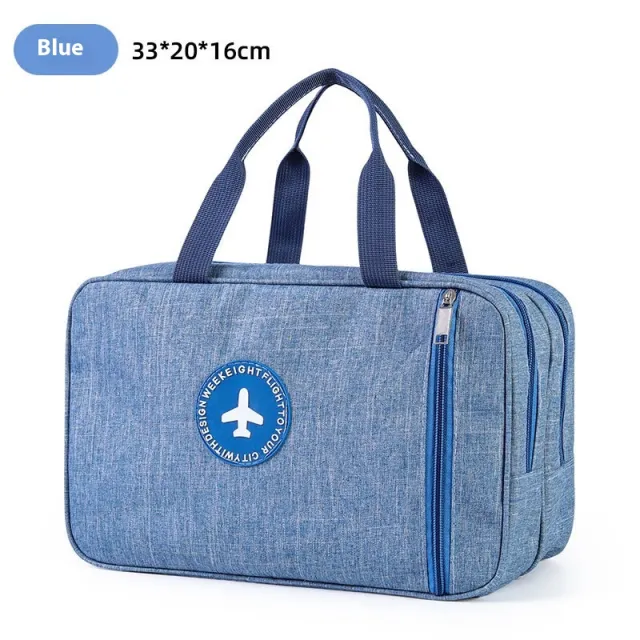 Simple Large Capacity Dry Wet Separation Storage Bag Blue - Shop at LoveMi