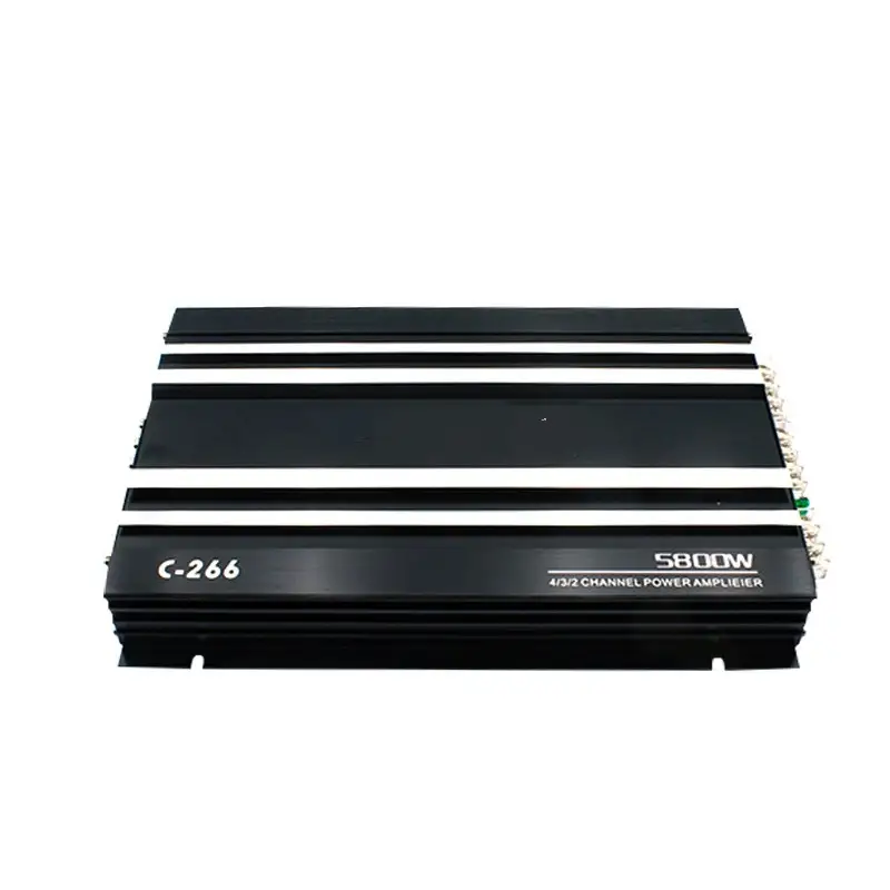 Four Channel Car Amplifier Made Of Aluminum Alloy
