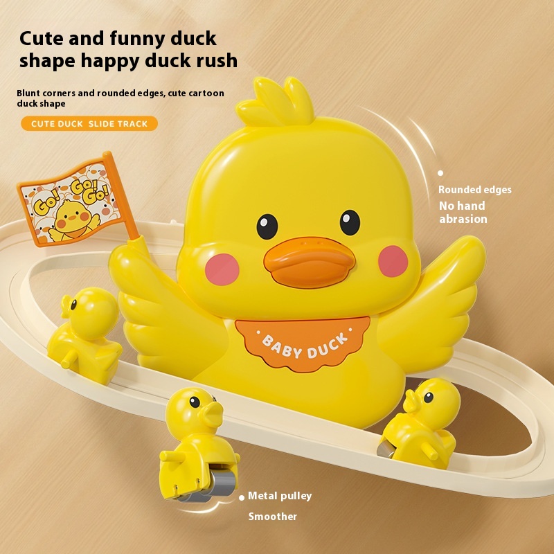 Cheering Duck Automatic Stair Climbing Children's Assembled Electric Track — foto 6