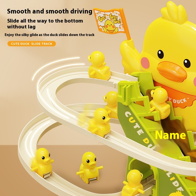 Cheering Duck Automatic Stair Climbing Children's Assembled Electric Track — foto 11