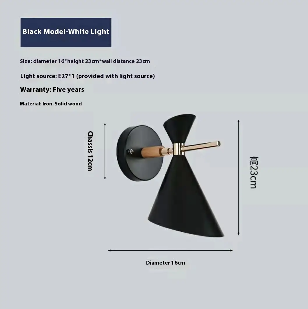 Macaron Simple And Modern Decoration Wall Lamp