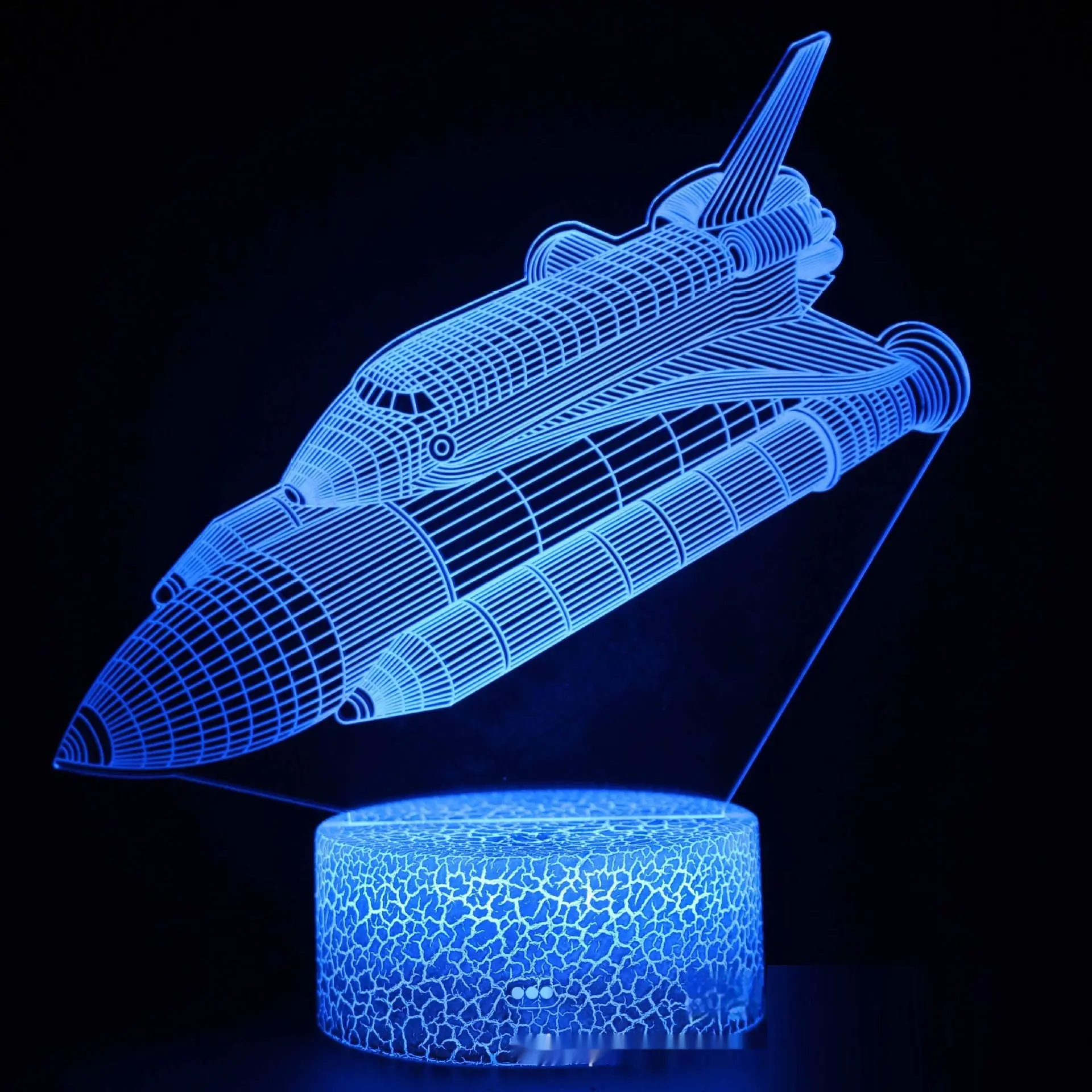 Fighter Series Colorful Creative 3D Small Night Lamp
