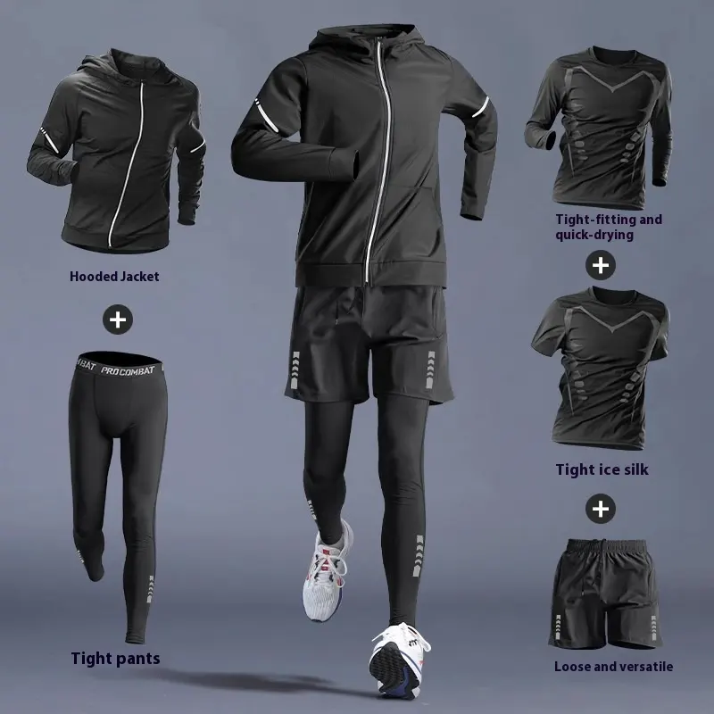 Running Gym Clothes Outdoor Quick-dry Tight Long Sleeve T-shirt