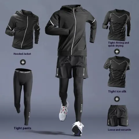 Running Gym Clothes Outdoor Quick-dry Tight Long Sleeve T-shirt