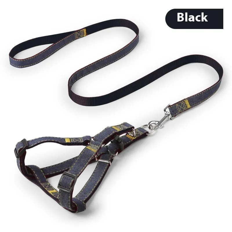 Pipitao Dog Leash Pet Supplies - Black A Set