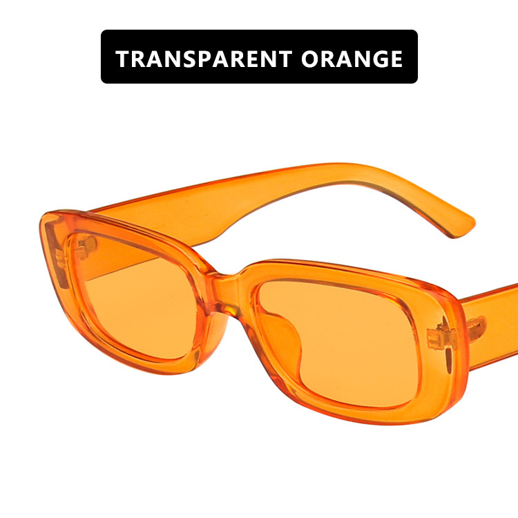 Small Frame Sunglasses Women's Fashion Rectangular Sunglasses - Image 3