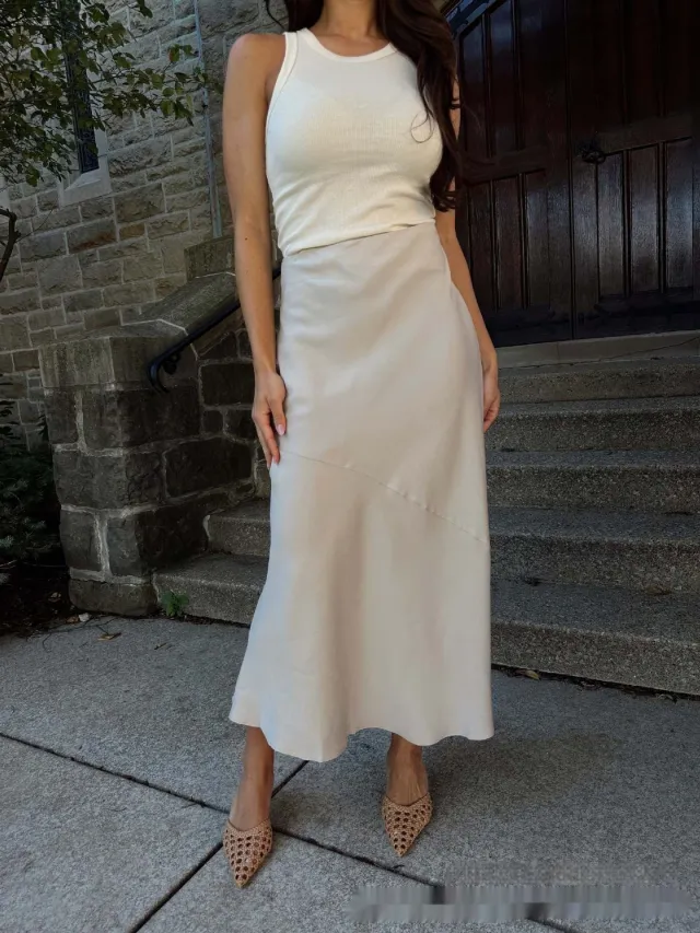 European And American Solid Color Slim Sexy Fishtail Skirt - Shop at LoveMi