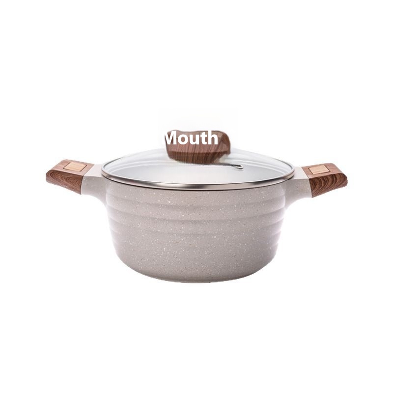 Household Non-stick Binaural Stew Pot