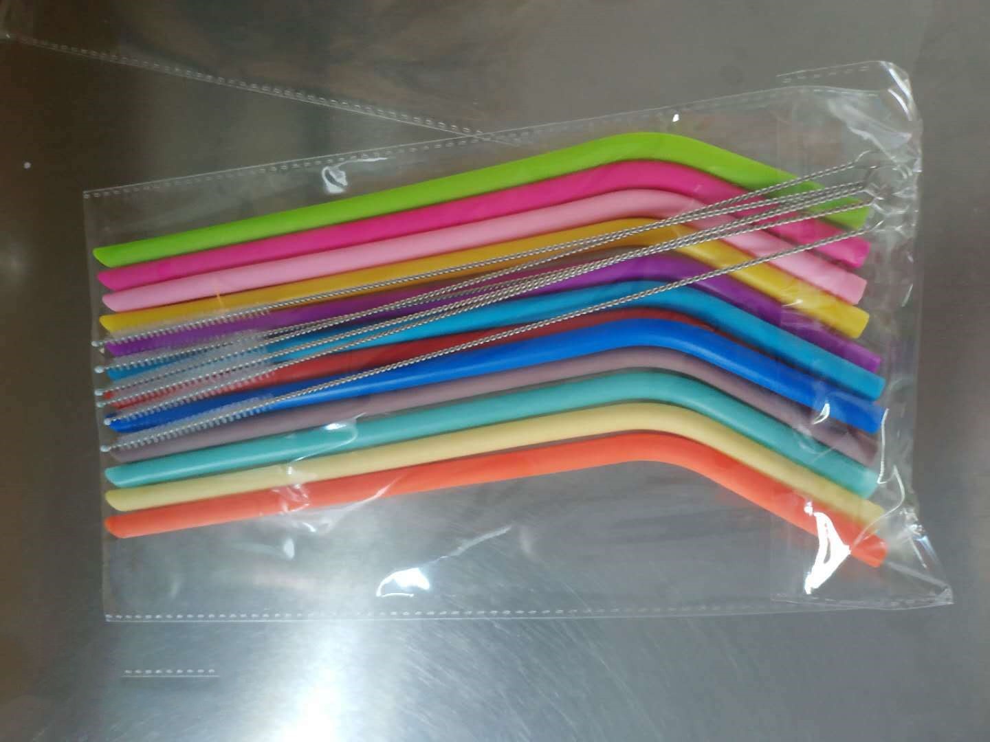 Food Grade Silicone Straw Suit