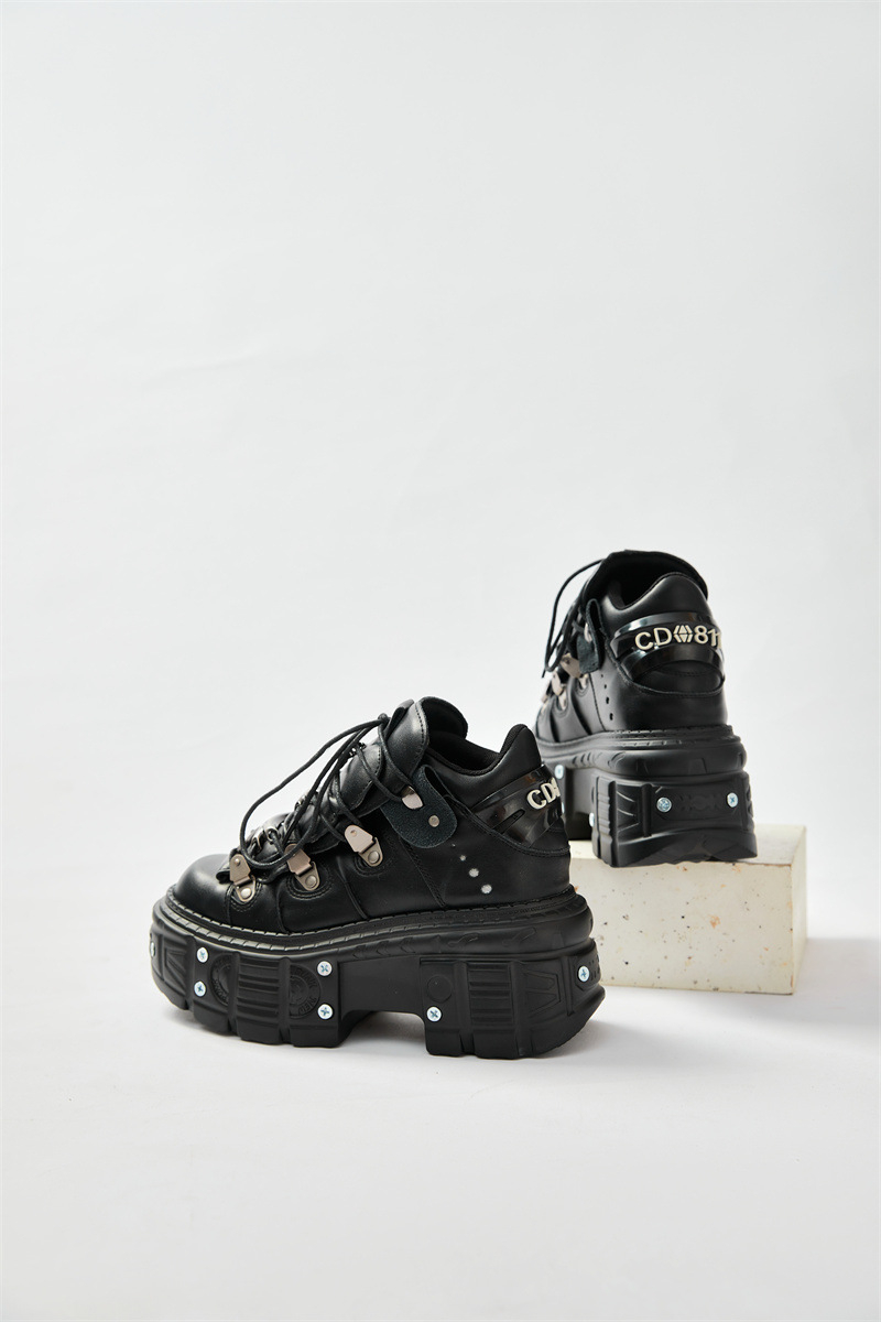 Goth Womens Sneakers with Platform