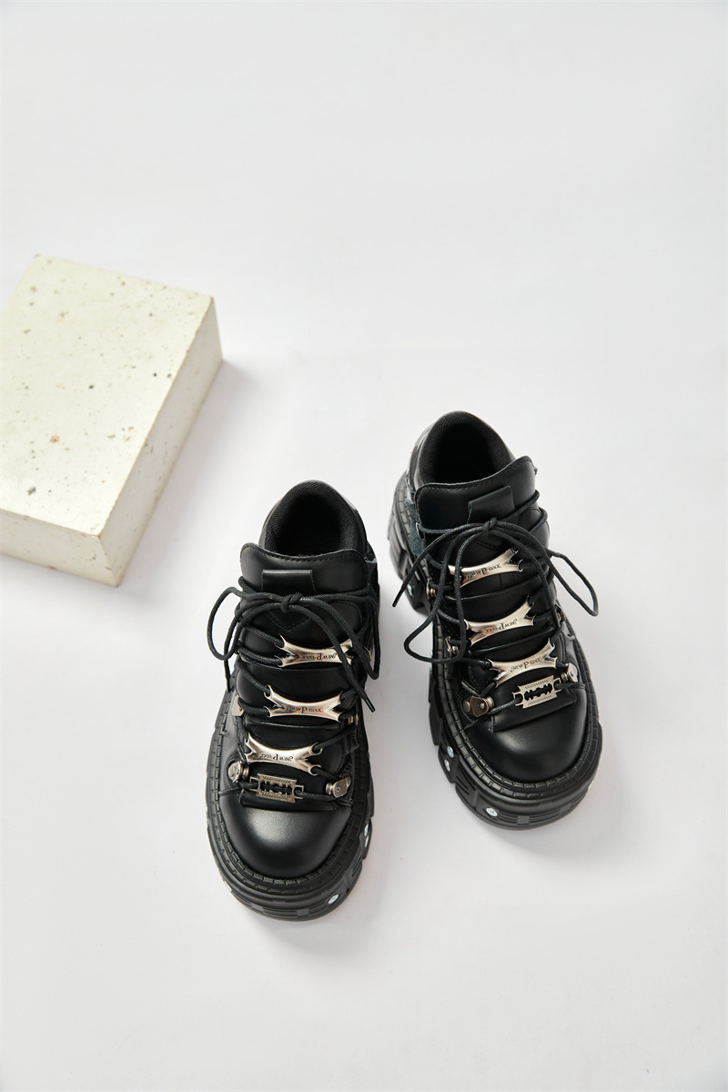 Goth Womens Sneakers with Platform