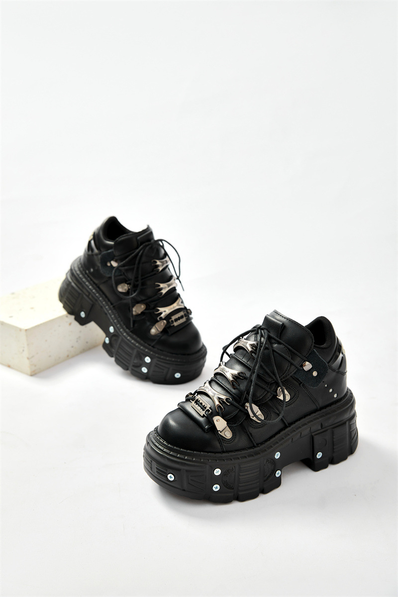 Goth Womens Sneakers with Platform