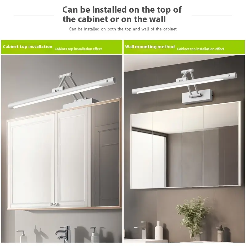 Human Body Induction Mirror Front Lamp Bathroom Led Mirror Cabinet Dedicated