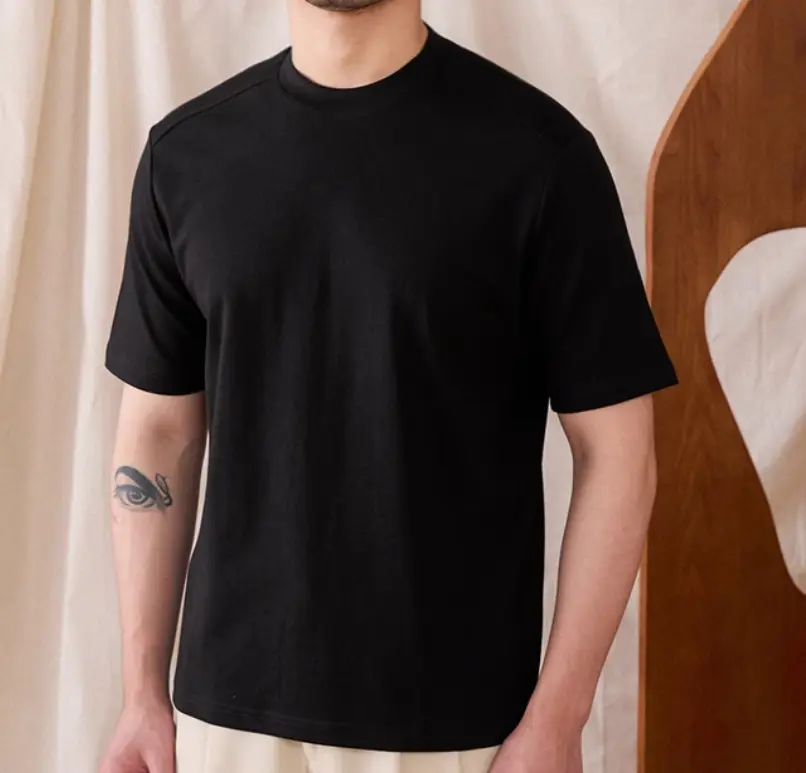 All-match Round Neck Breathable Slim-fit Base T-shirt