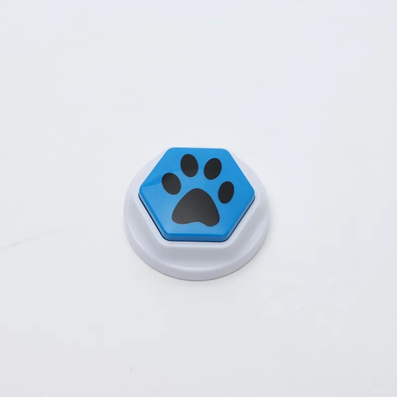 Pet Communication Training Talk Button Squeeze Box - Blue