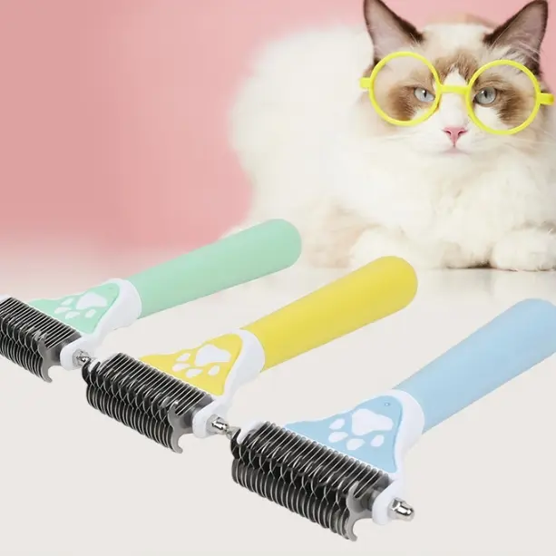 Dog Comb Float Hair Cleaning Knot Untying Comb Cat Comb Pet Supplies