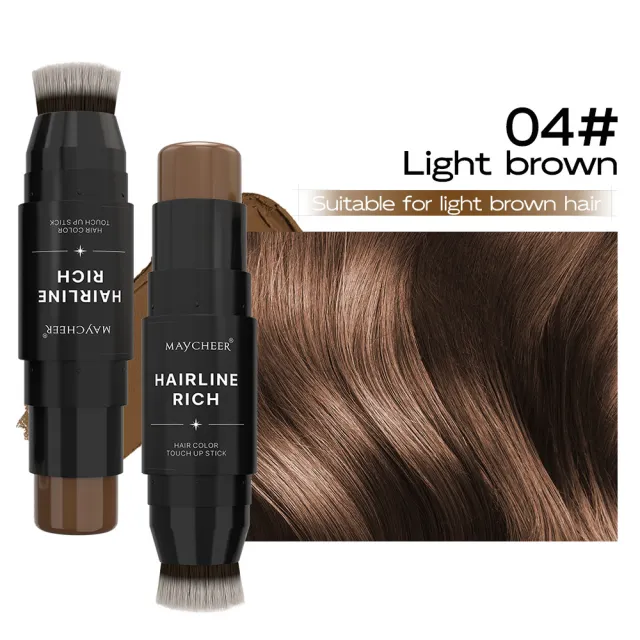 Hairline Filling Stick Forehead Bangs Color Supplement Decoration Hair Replacement Shadow Contour Stick Color04 - Shop at LoveMi