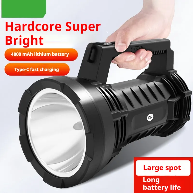 Power Torch Led Household Outdoor Camping Search