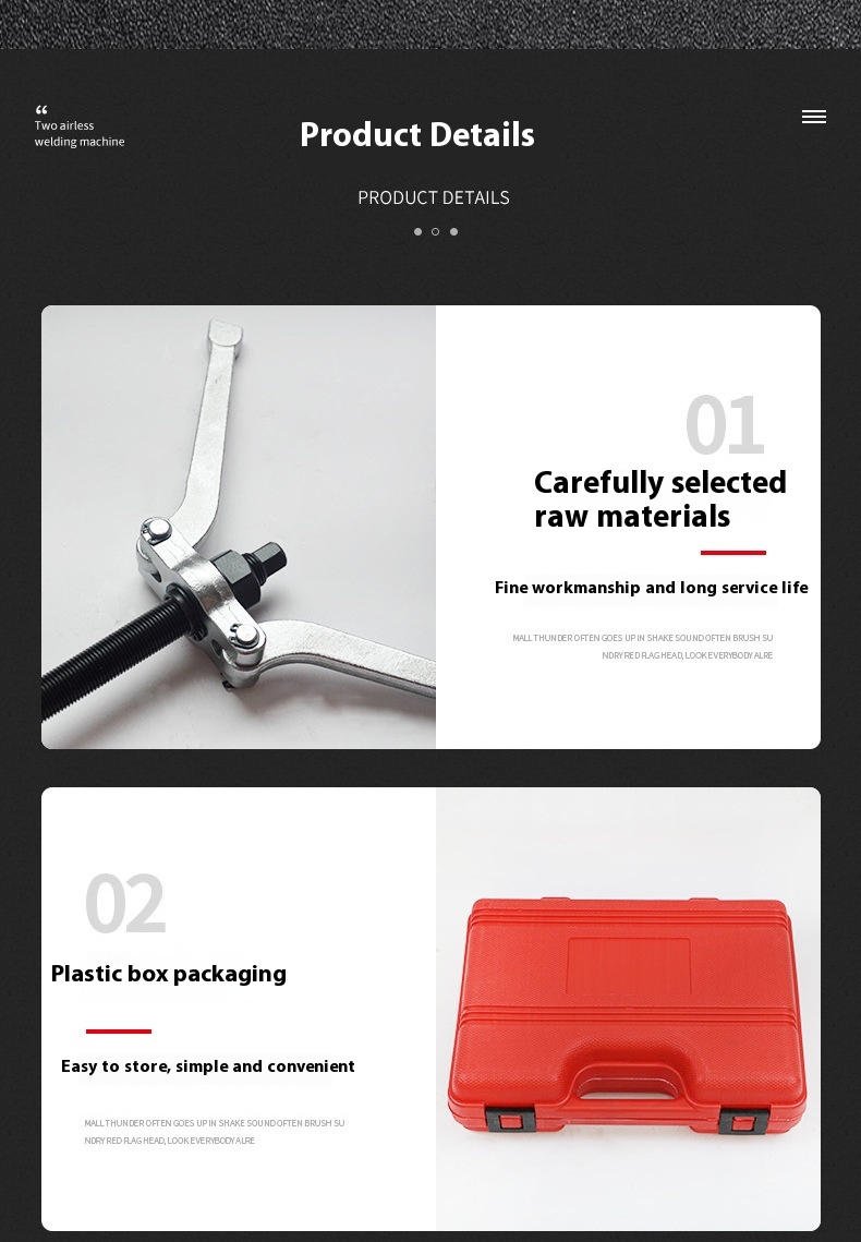 Inner Hole Training Slip Hammer Stripping Attachment Automobile Inner Bearing Tool